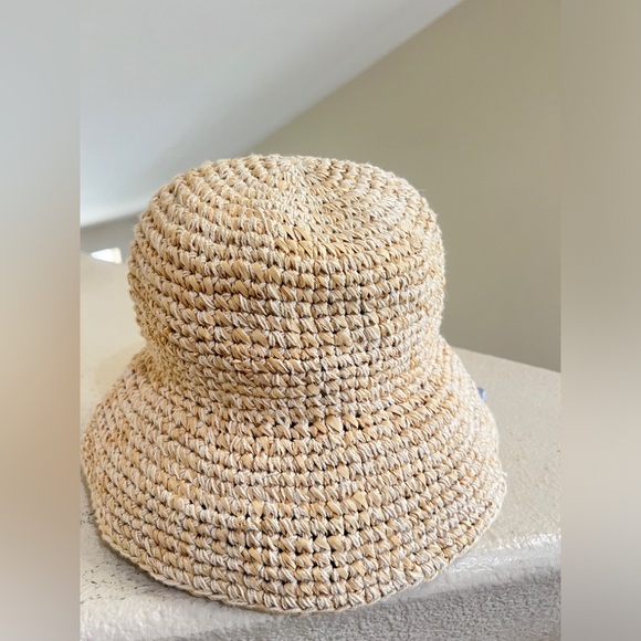 Daniele Meucci Accessories - DANIELE MEUCCI Italy Natural Packable Soft Straw Summer Beach Boho Hat
